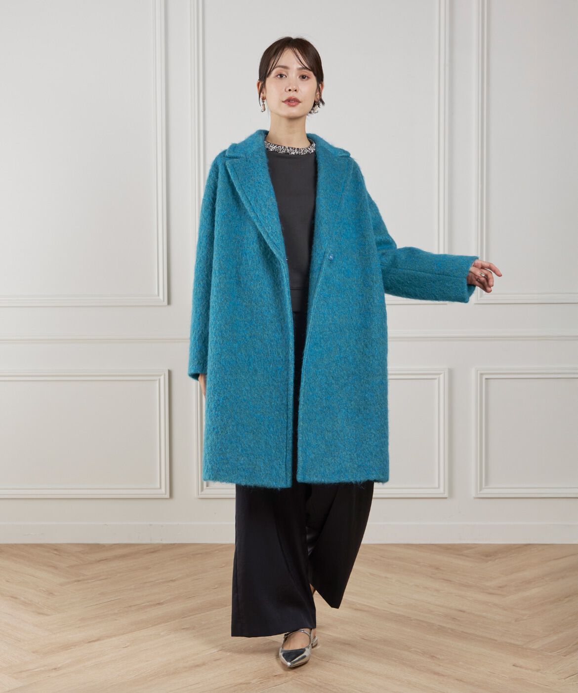 Le Souk「シャギーチェスターコート」|その他|