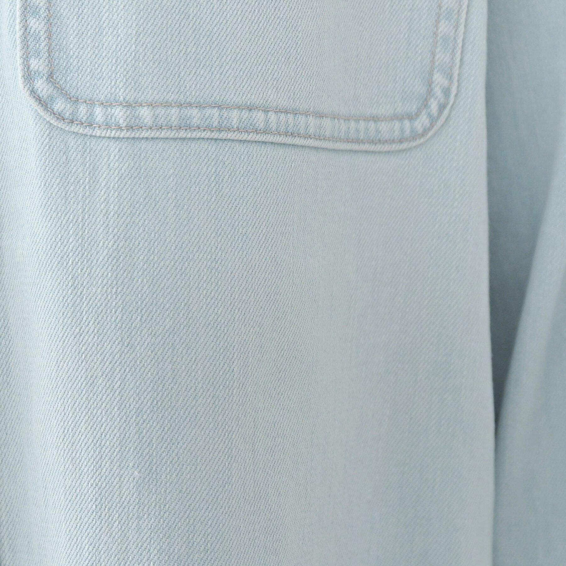 UNTITLED「【Healthy DENIM】Almond（アーモンド）ビッグシャツ」|シャツ・ブラウス|