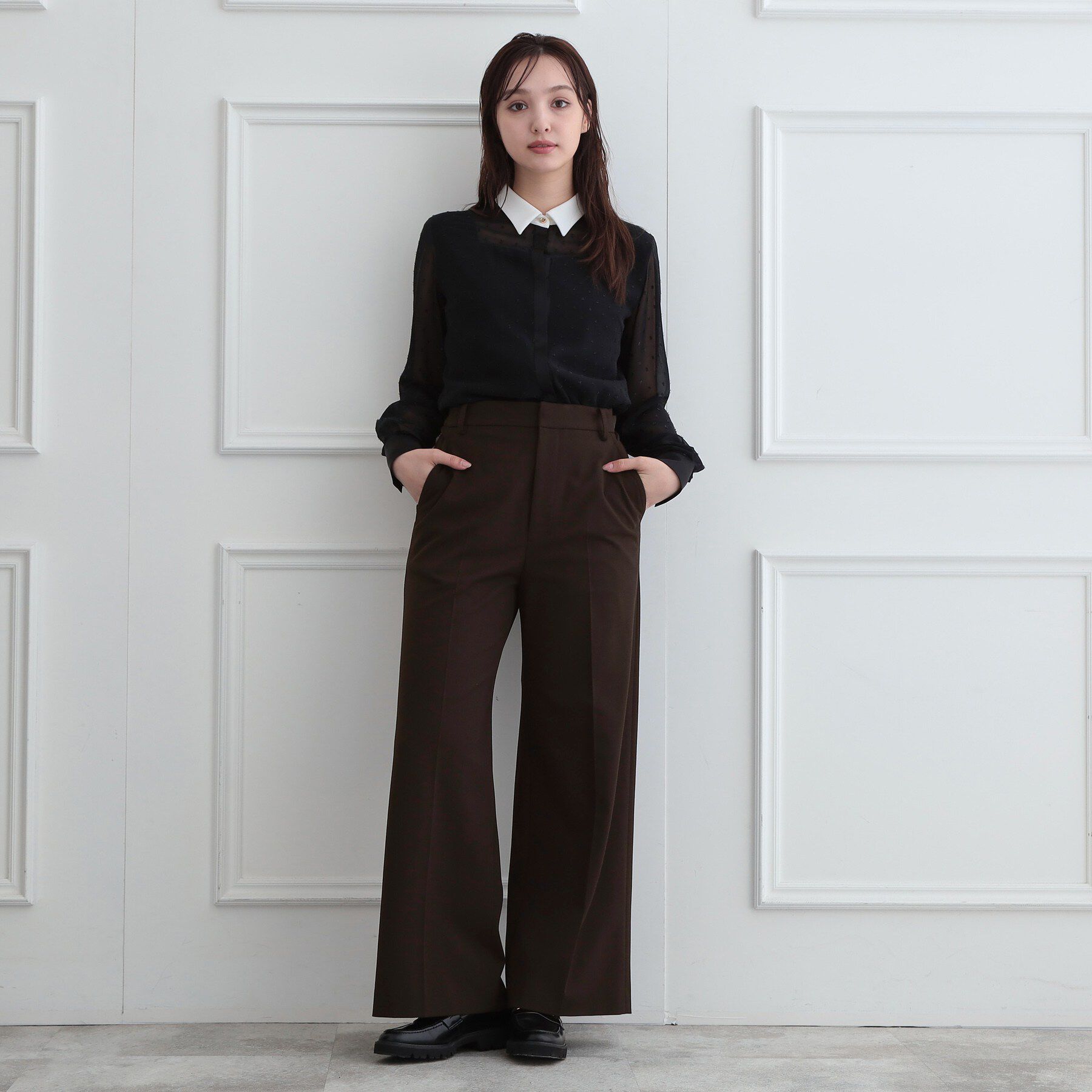 DRESSTERIOR「【セットアップ可/温度調節】コンフォータブルワイドパンツ」|その他|