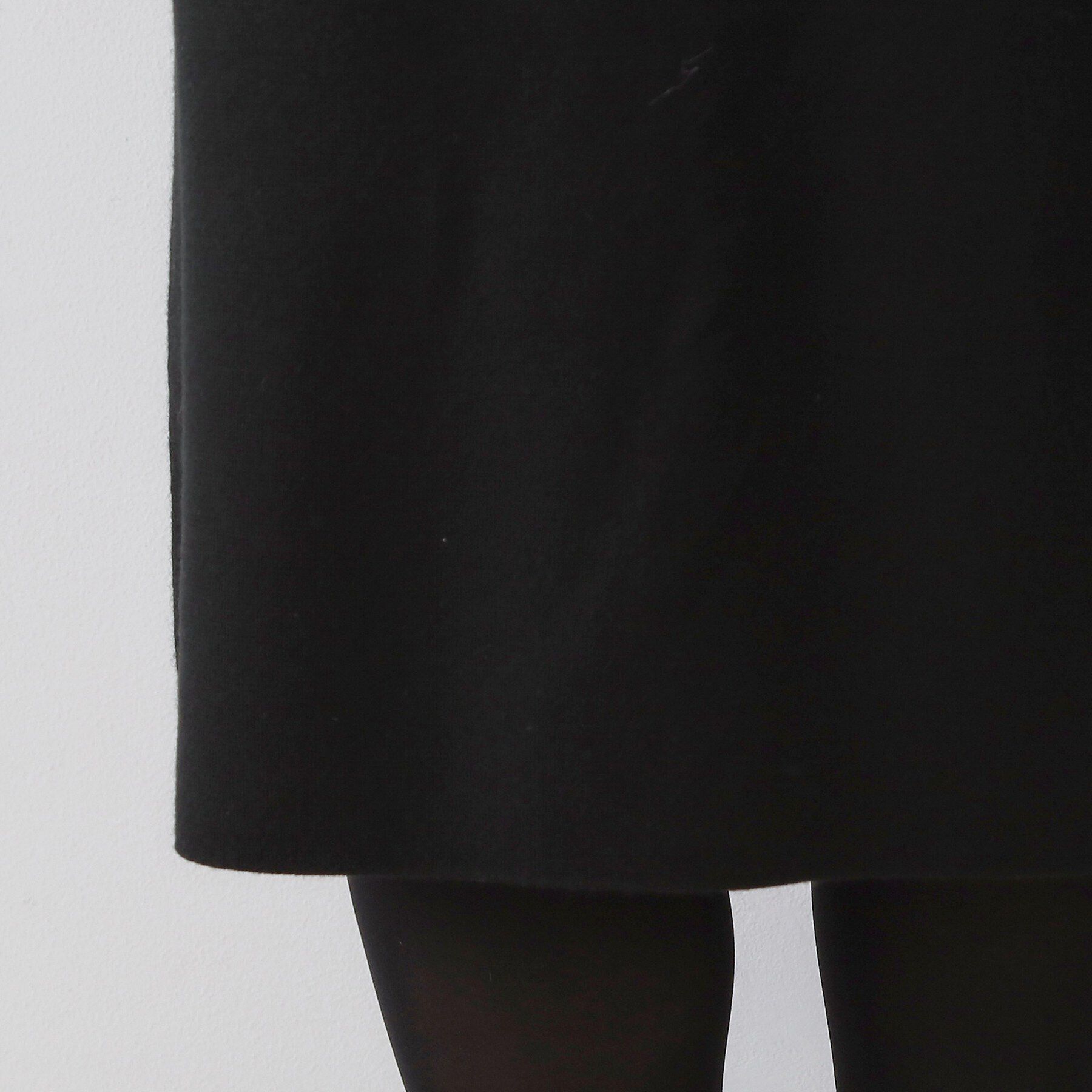DRESSTERIOR「ファーカラーニットワンピース」|ワンピース|