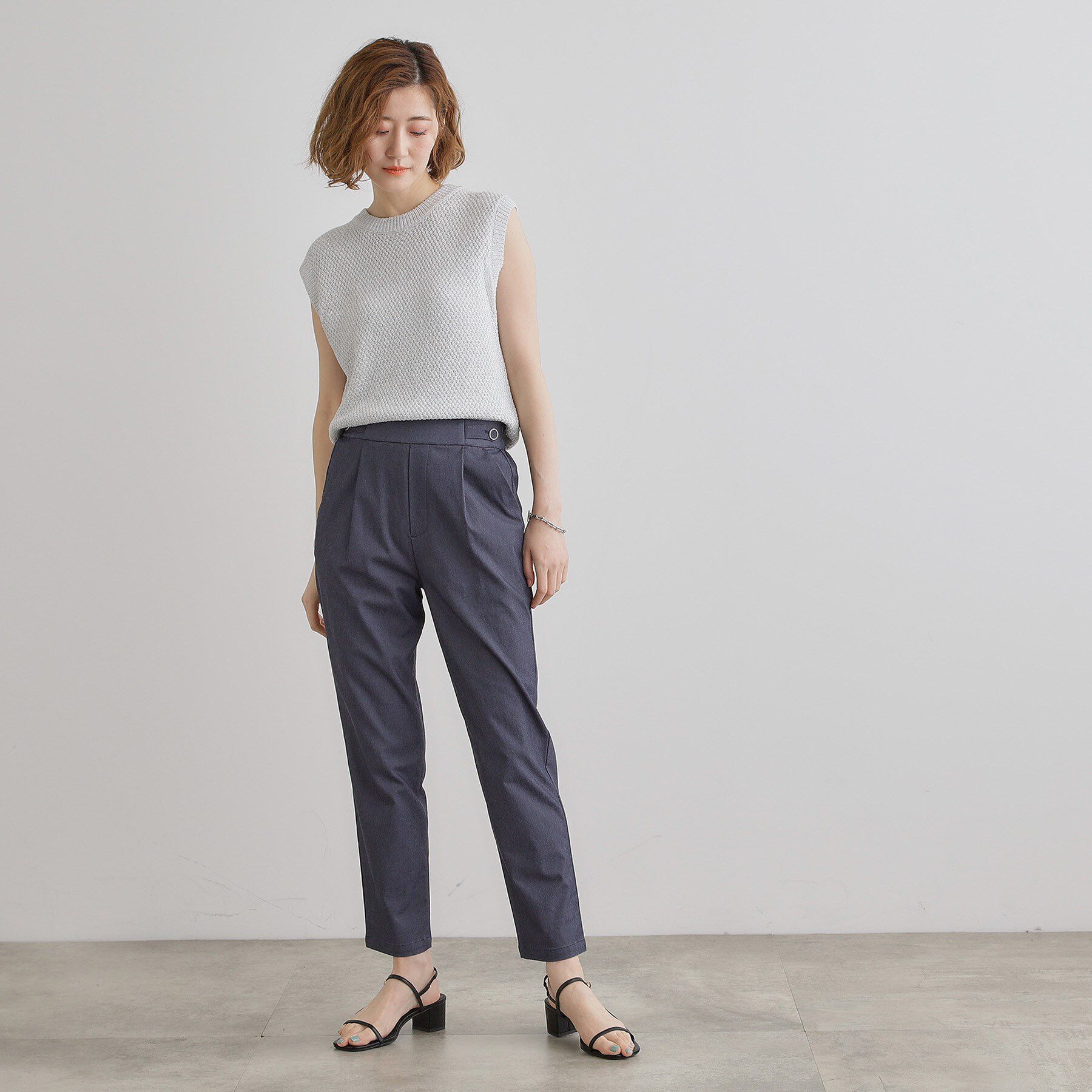 grove「【冷感】サマーハイパーストレッチテーパードパンツ」|その他|