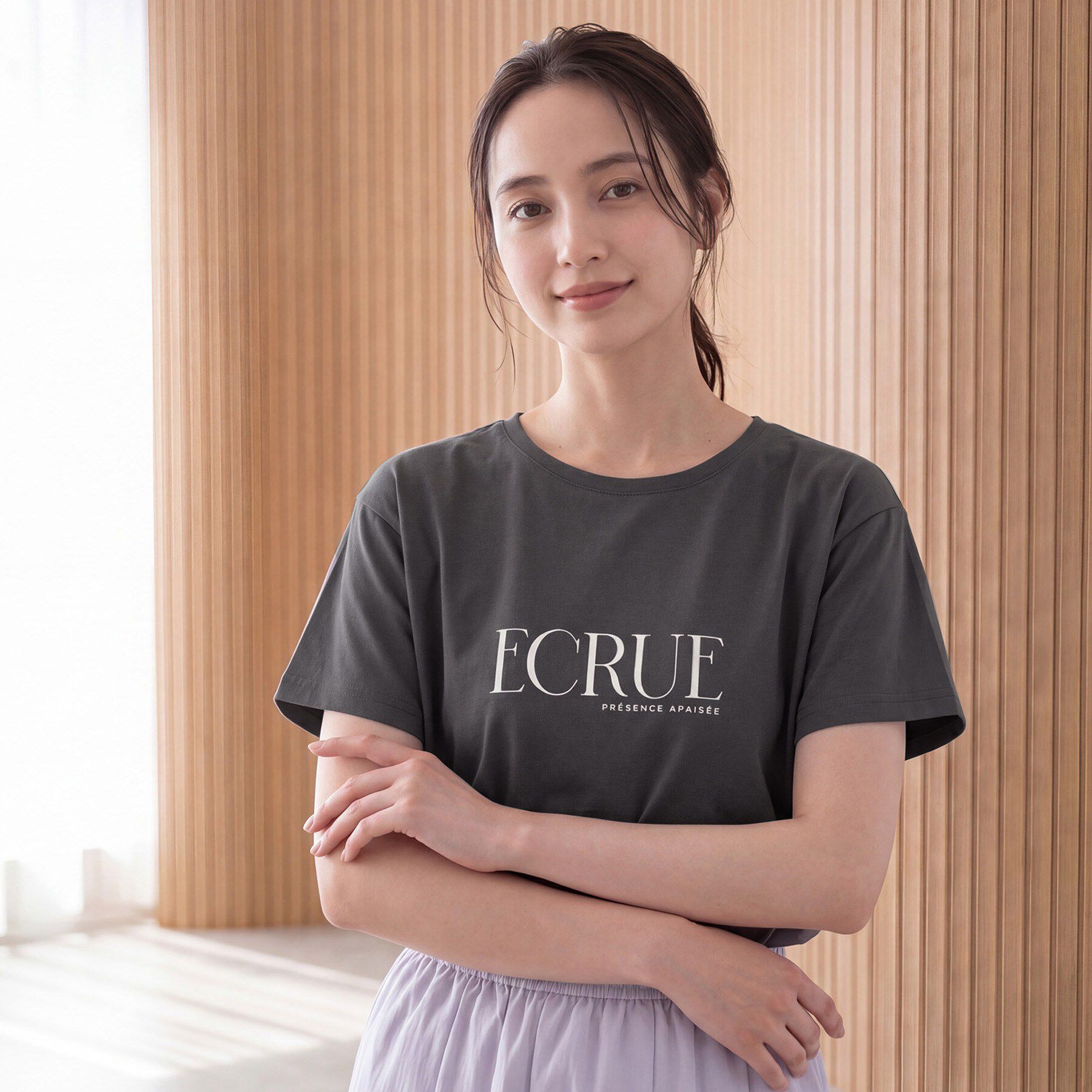 grove「【遮熱／吸水速乾／UVカット】ベーシックロゴTシャツ」|Tシャツ・カットソー|