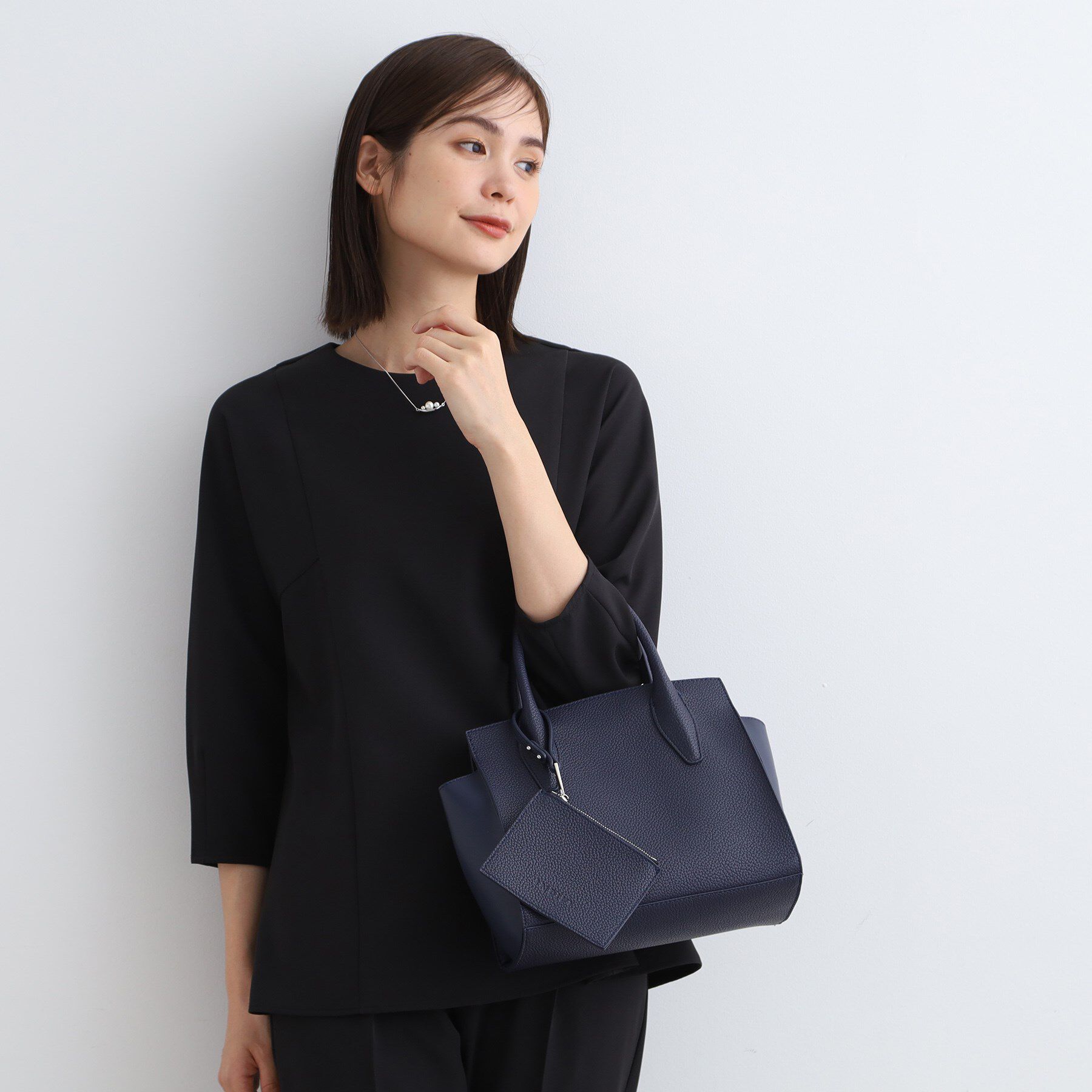 INDIVI「◆【合皮／マルチWAY／サブバッグ付】ミニショルダーバッグ」|ショルダー・メッセンジャー|