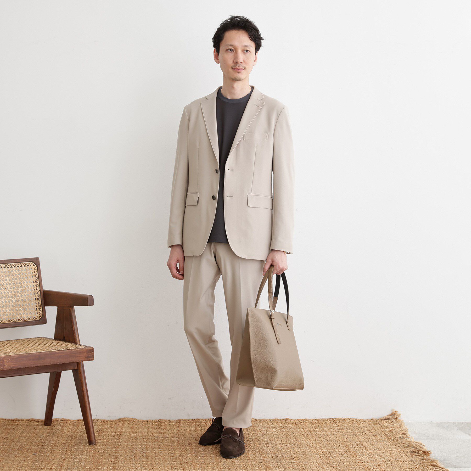 TAKEO KIKUCHI「【360&deg;ストレッチ／セットアップ対応】None Of Stress パンツ」|その他|