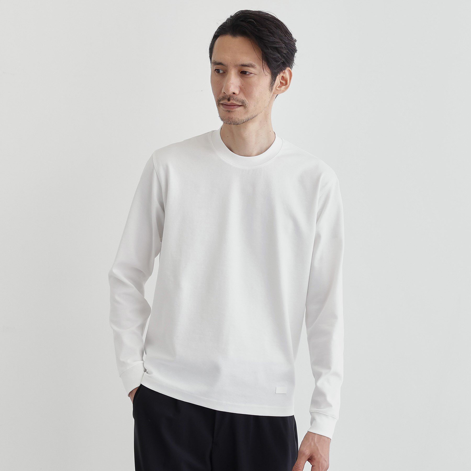 TAKEO KIKUCHI「ストレッチ テーラードＴシャツ」|Tシャツ・カットソー|