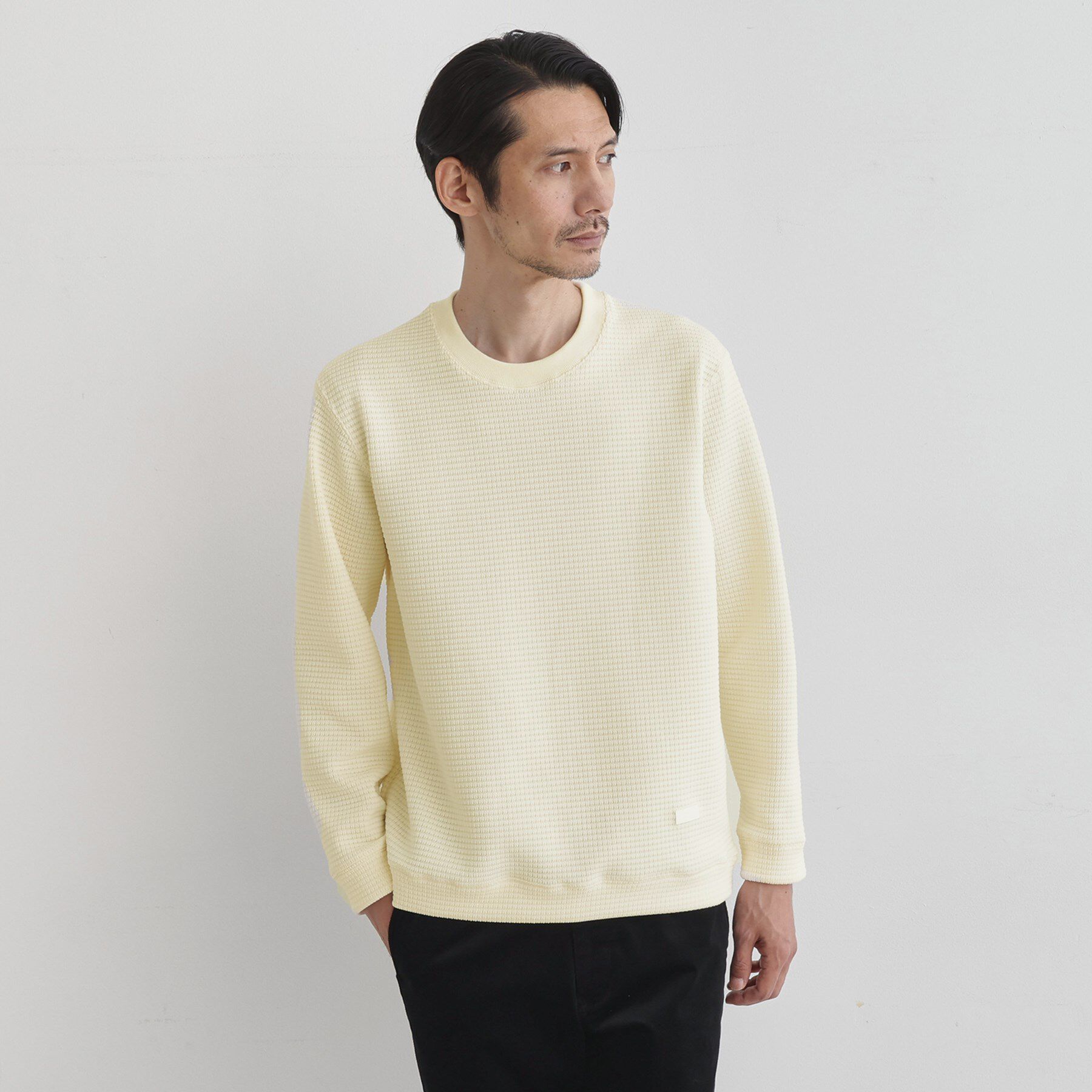 TAKEO KIKUCHI「ニットライク プルオーバー」|Tシャツ・カットソー|