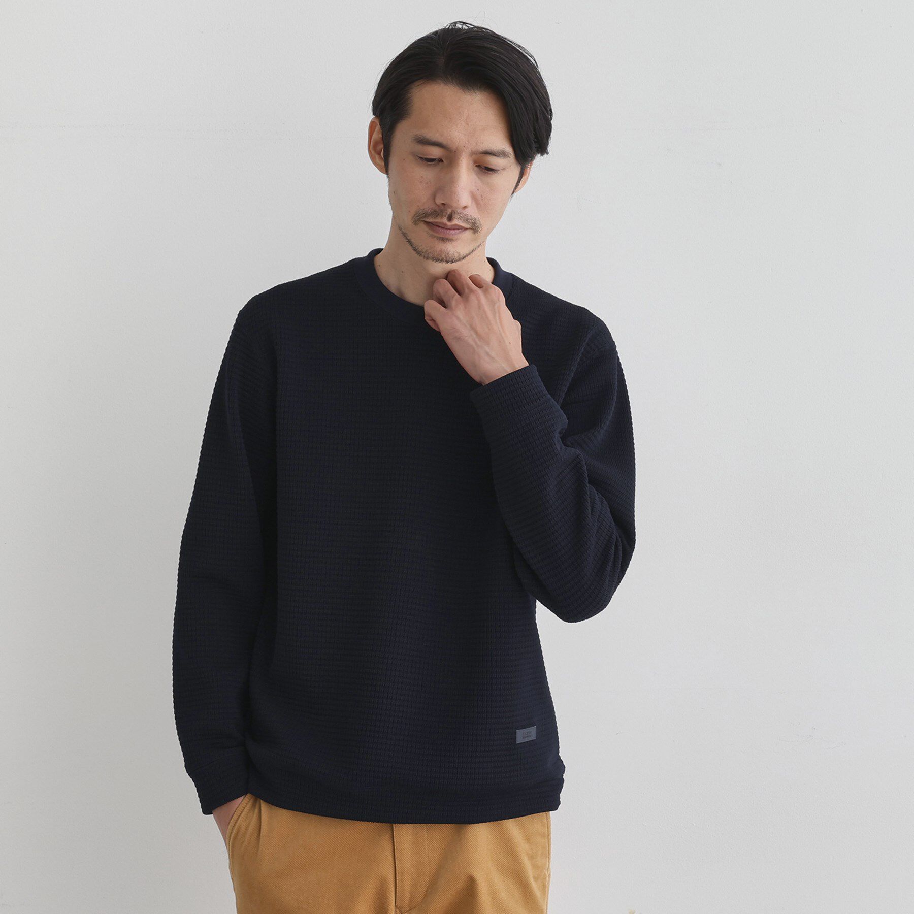 TAKEO KIKUCHI「ニットライク プルオーバー」|Tシャツ・カットソー|