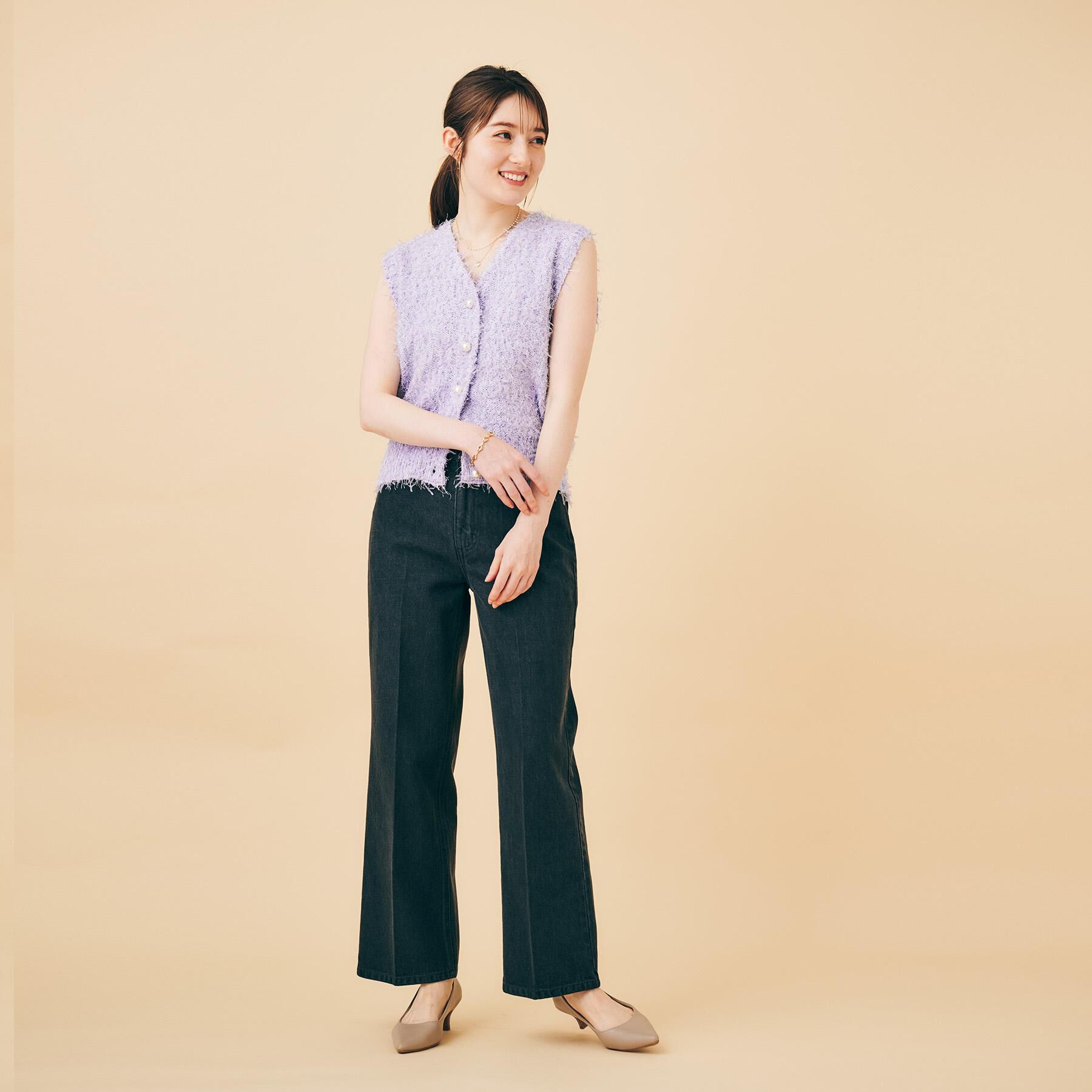 index「【植草美幸先生が指南する好印象スタイル】《丈が選べる》ストレートデニムパンツ【洗濯機洗い可】」|その他|