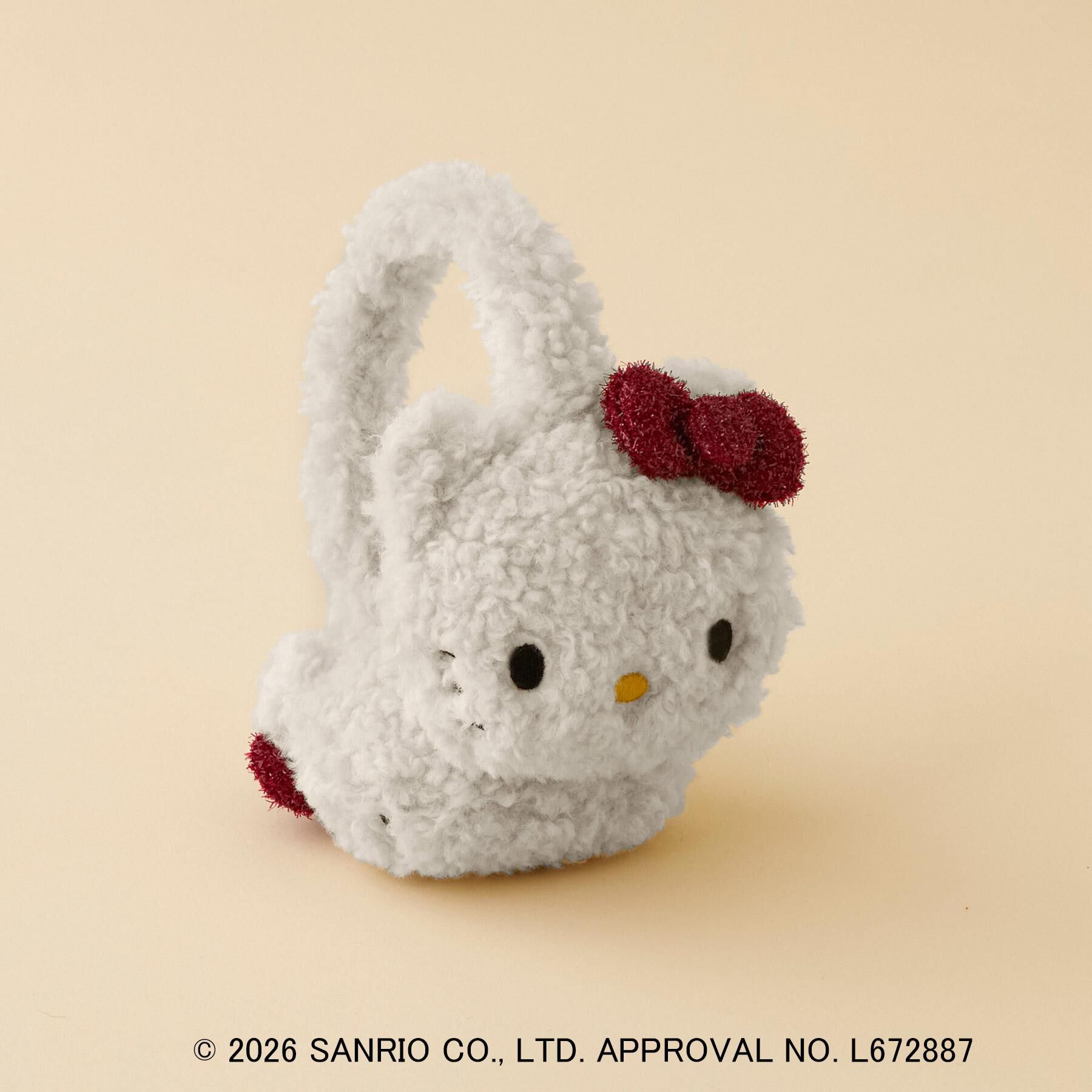 OPAQUE.CLIP「◆【HELLO KITTY】ふわふわイヤマフ」|イヤーマフ|
