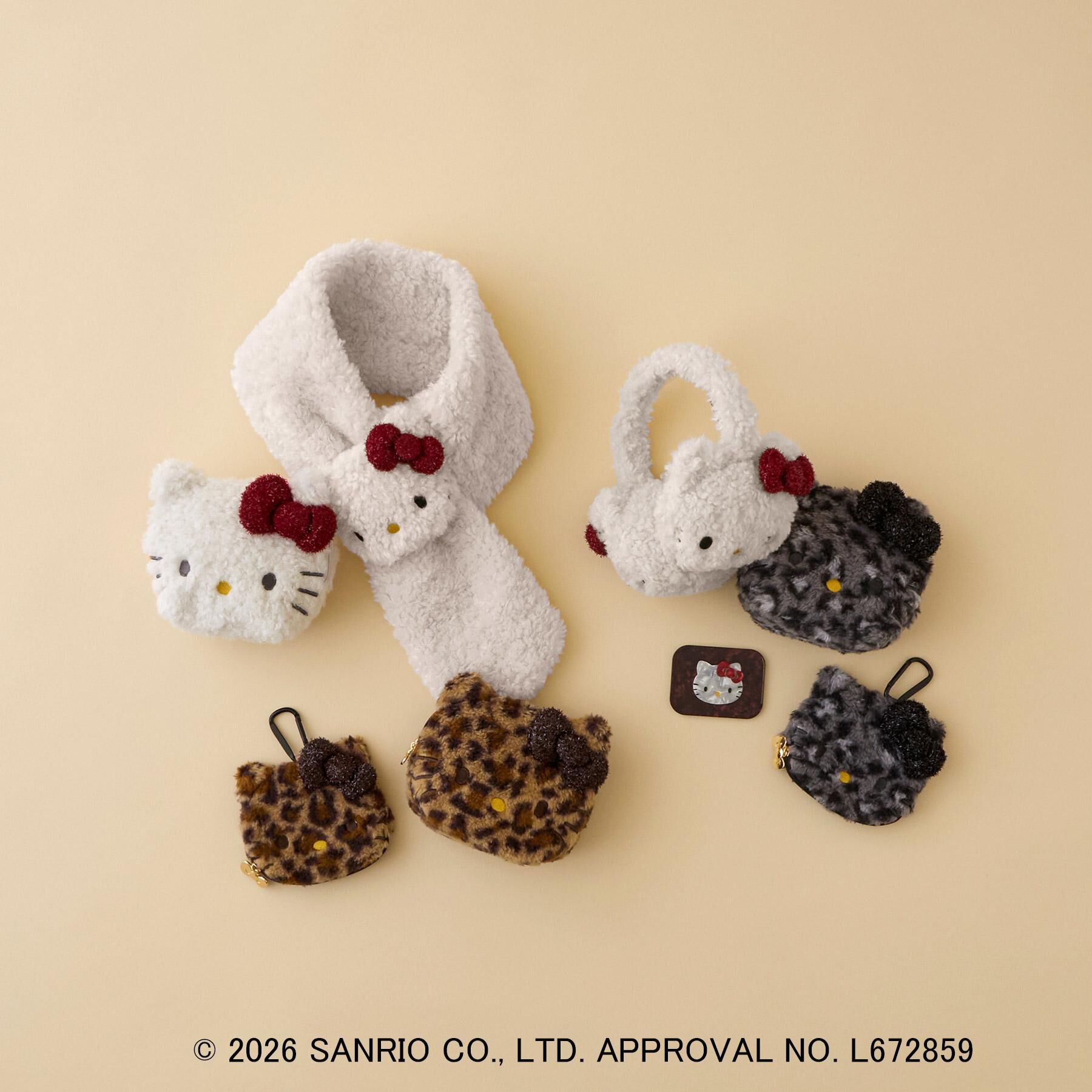 OPAQUE.CLIP「◆【HELLO KITTY】ふわふわイヤマフ」|イヤーマフ|