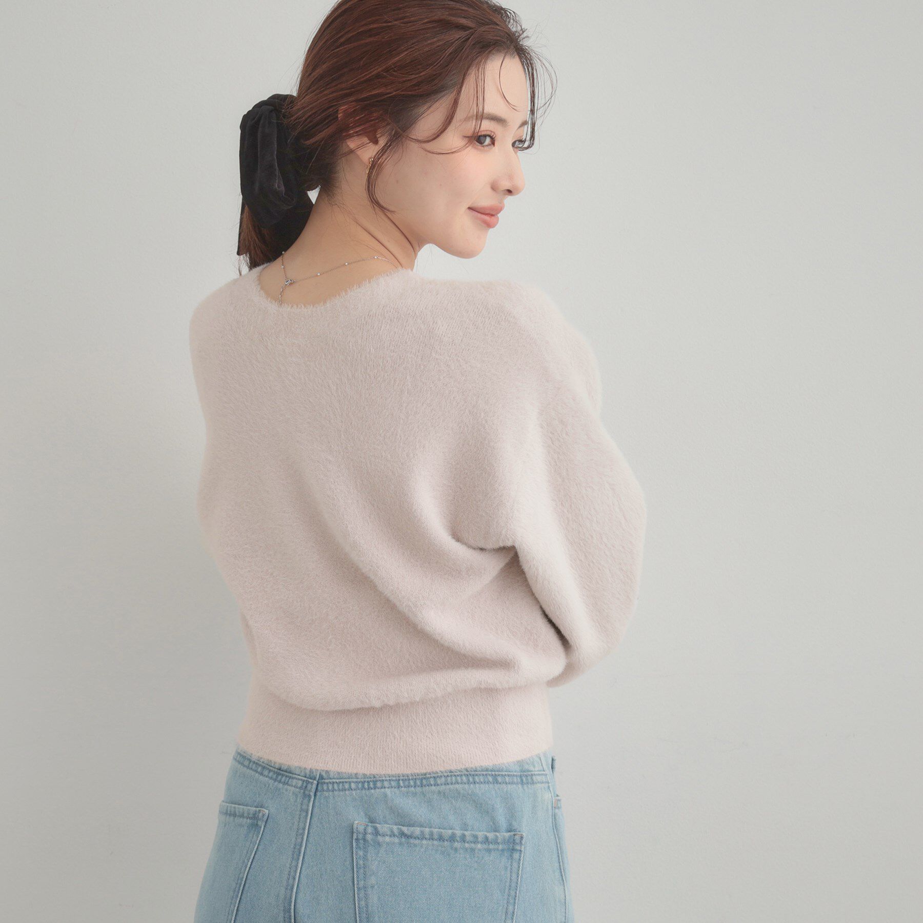 Couture broach「【前後2WAY】Springフェザーカーデトップス」|カーディガン|