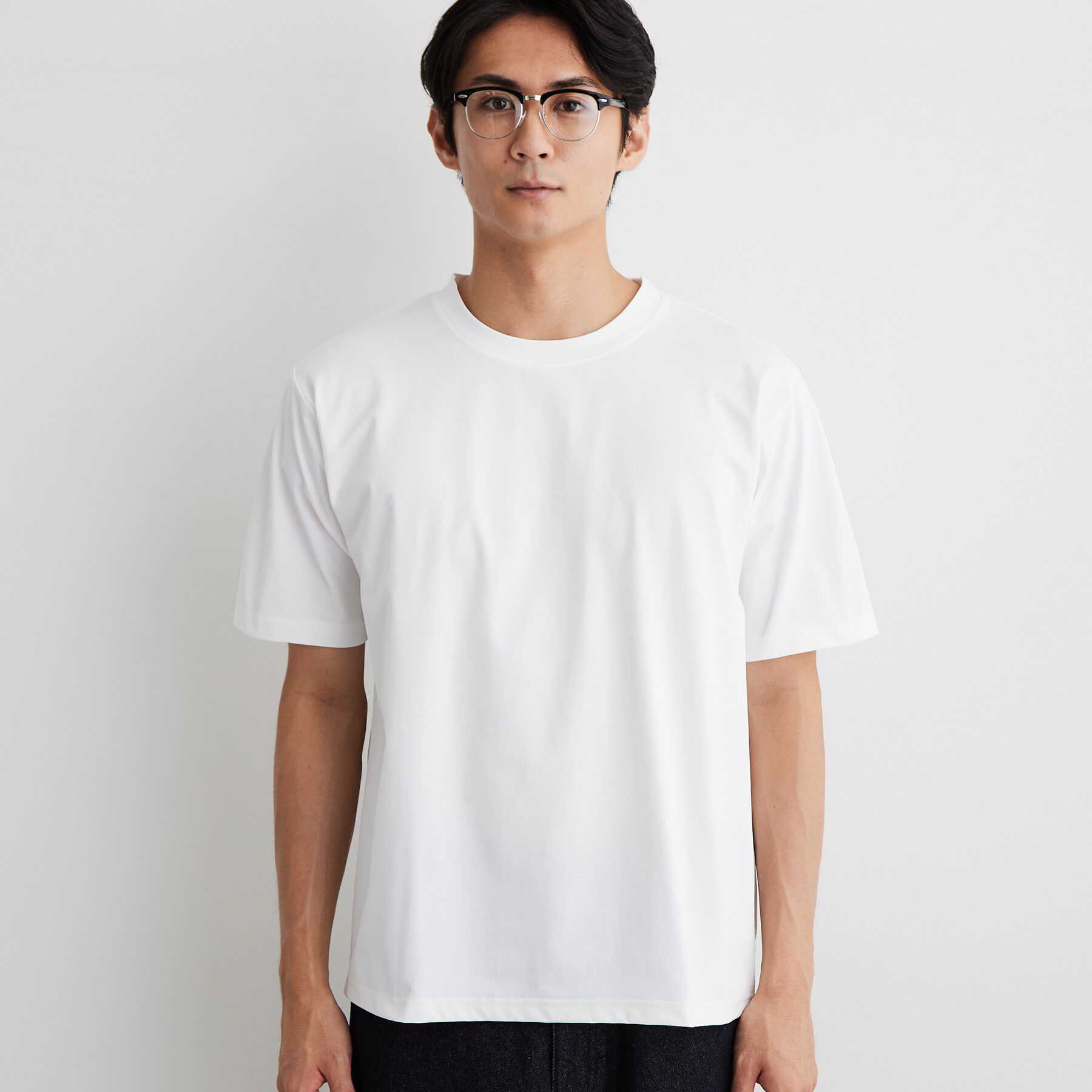 THE SHOP TK「【2点セット／洗濯機OK】長袖カーディガン+半袖Tシャツ」|カーディガン|