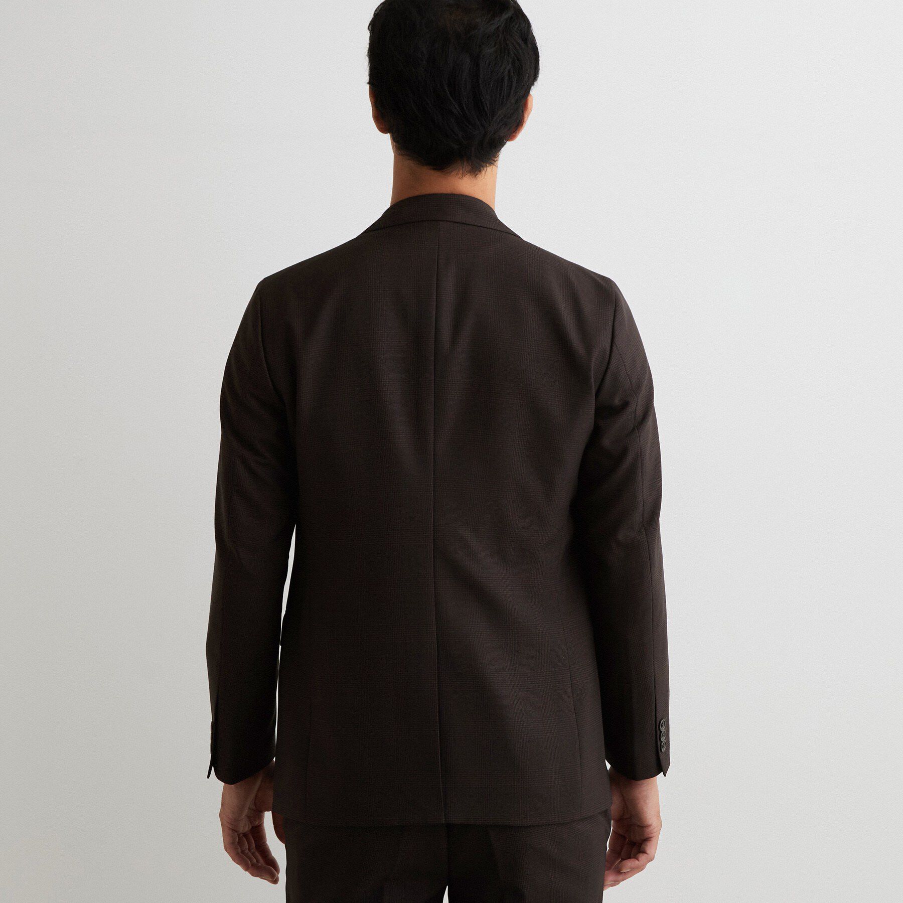 THE SHOP TK「【洗濯機OK/セットアップ可】AVANTグレンチェック ジャケット」|テーラードジャケット|