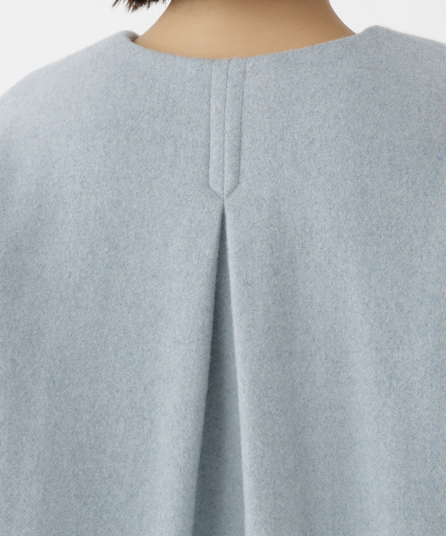  「＜EC限定カラー：イエロー＞カシミヤブレンドハーフコート 26AW」|ブルゾン・スタジャン|