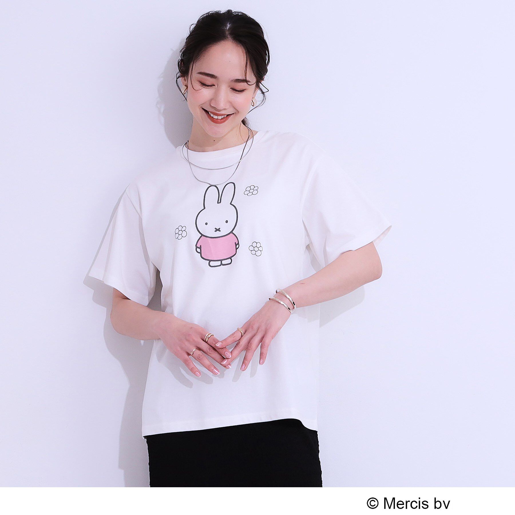 SHOO･LA･RUE「【miffy】グラフィックTシャツ」|Tシャツ・カットソー|