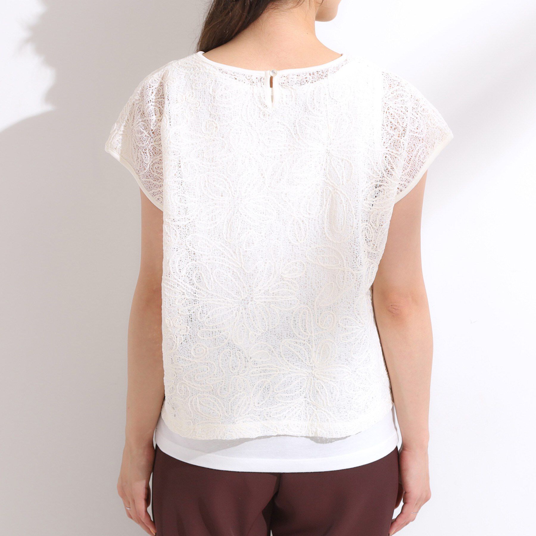 SHOO･LA･RUE「【2点セット】刺繍レーストップス」|その他|