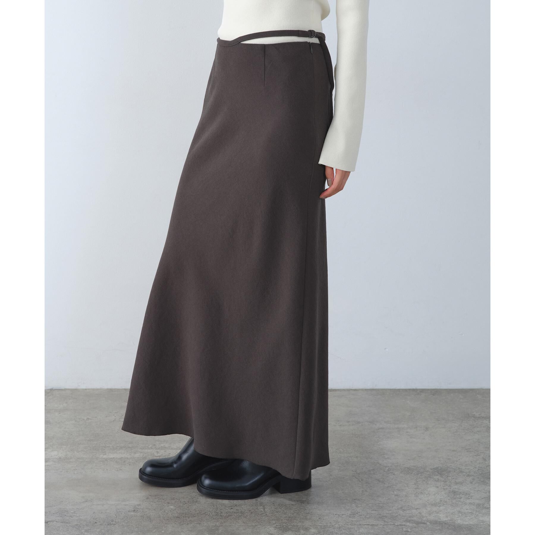 CODE A「easy－fit long skirt」|スカート|