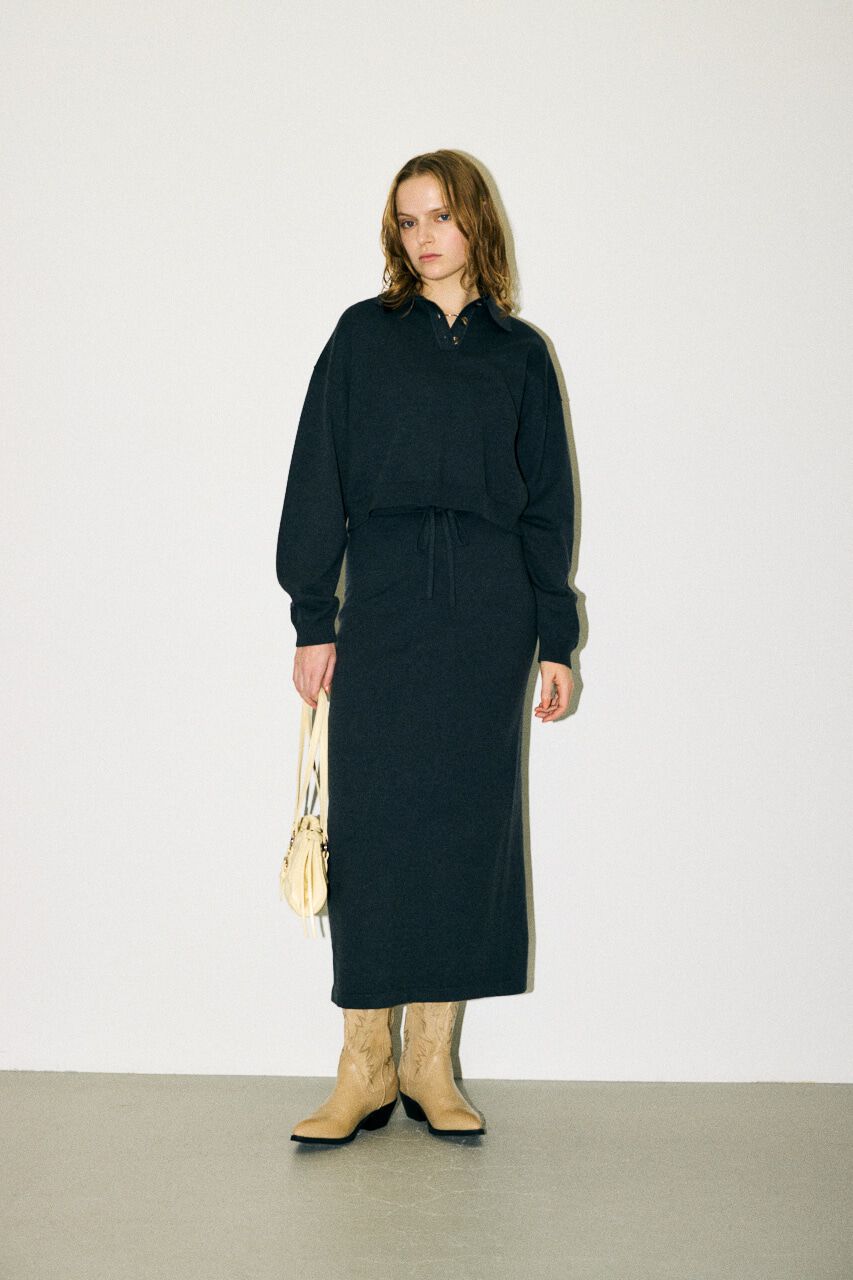 MOUSSY「PENCIL ニットスカート」|スカート|