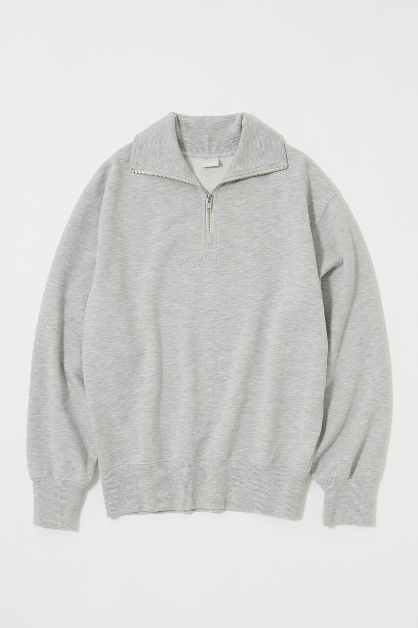 MOUSSY「FADE HALF ZIP トップス」|パーカー|