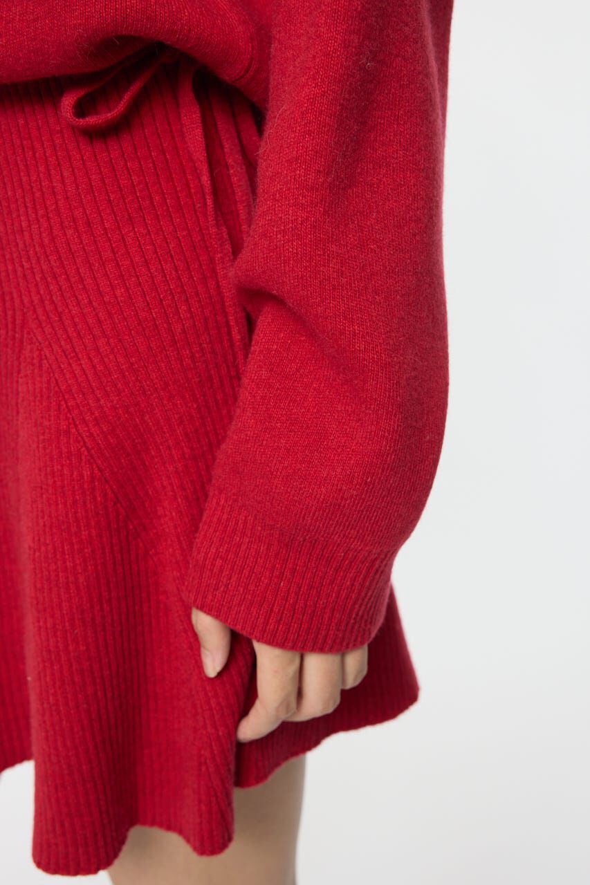 MOUSSY「TIED RIBBON セーター & ミニスカート」|ワンピース|