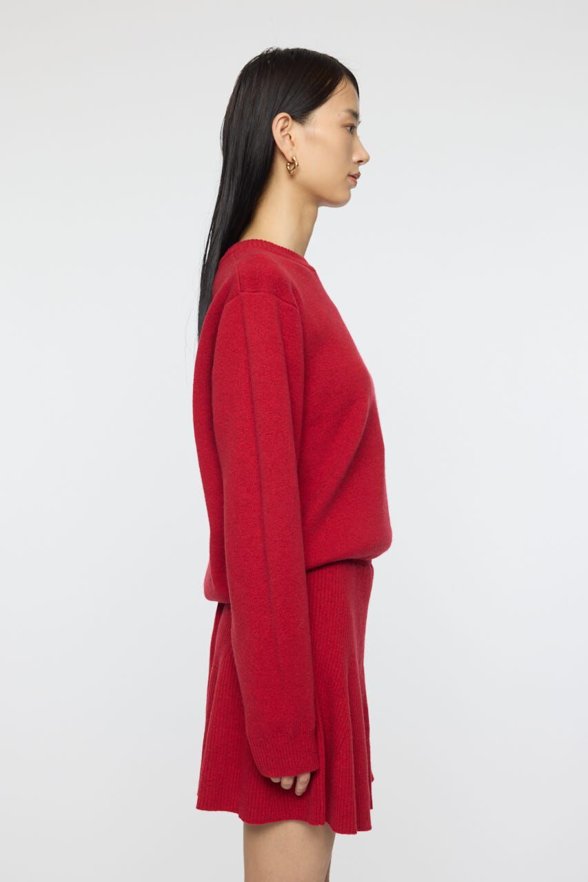 MOUSSY「TIED RIBBON セーター & ミニスカート」|ワンピース|