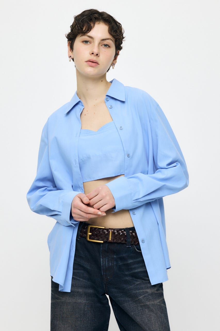 MOUSSY「SHIRT & ビスチェ セット」|シャツ・ブラウス|