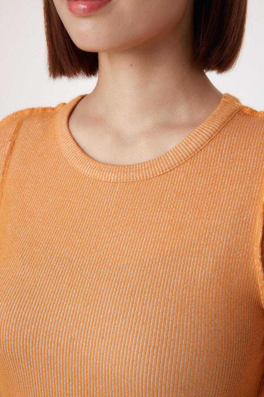 RODEO CROWNS「STITCH SLIM リブトップス」|Tシャツ・カットソー|