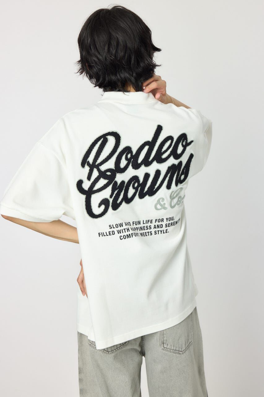 RODEO CROWNS「バックサガラロゴポロシャツ」|Tシャツ・カットソー|