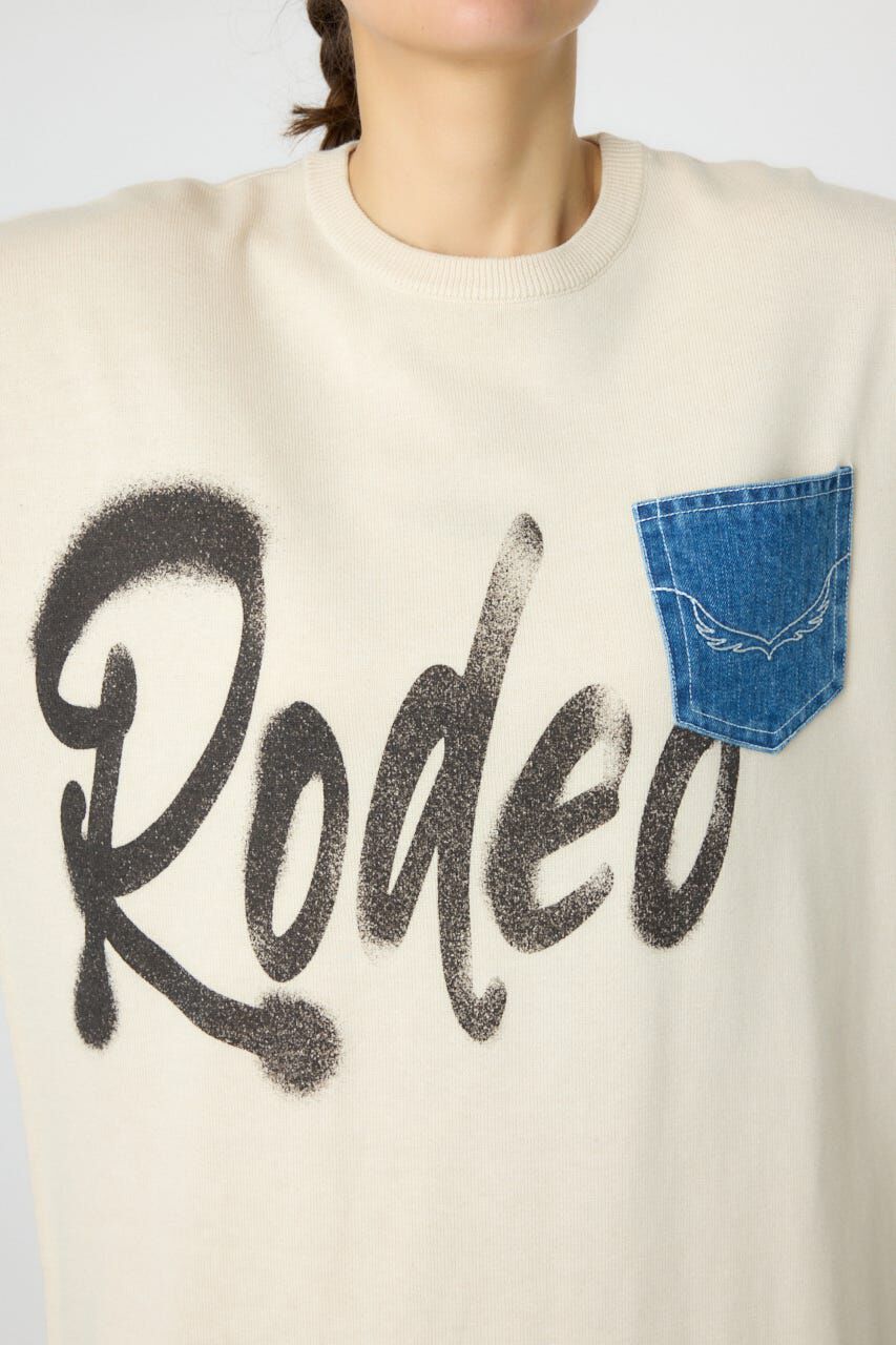RODEO CROWNS「スプレーロゴニットワンピース」|ワンピース|