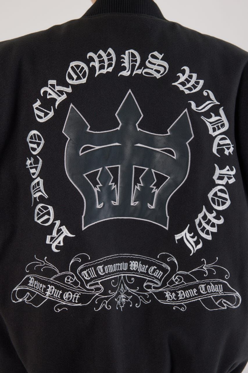 RODEO CROWNS「Blackletter スタジャン」|ブルゾン・スタジャン|