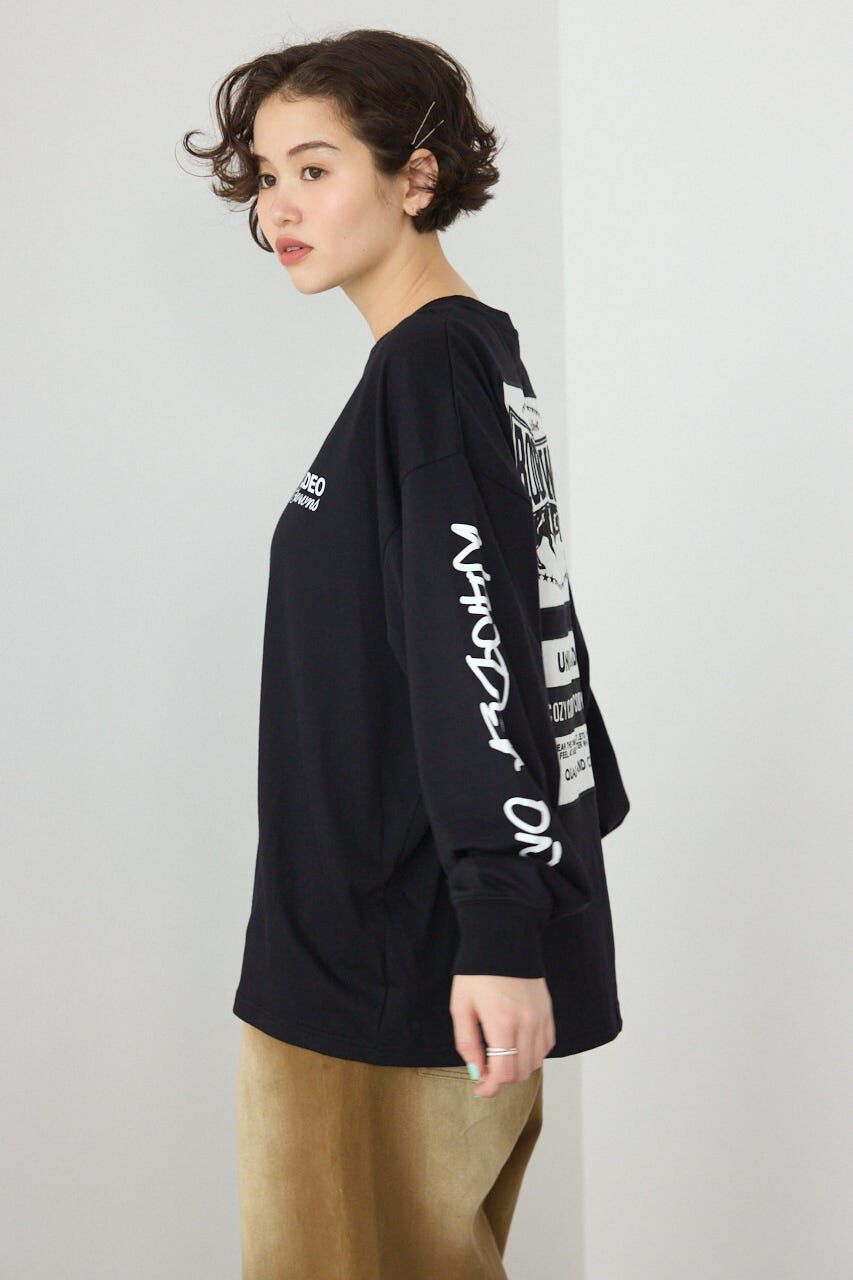 RODEO CROWNS「パッチデザインロングスリーブ Tシャツ」|Tシャツ・カットソー|
