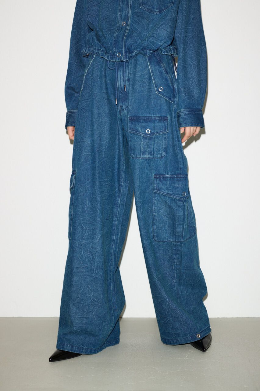 SLY「WRINKLE JW CARGO PT-BE」|デニム|