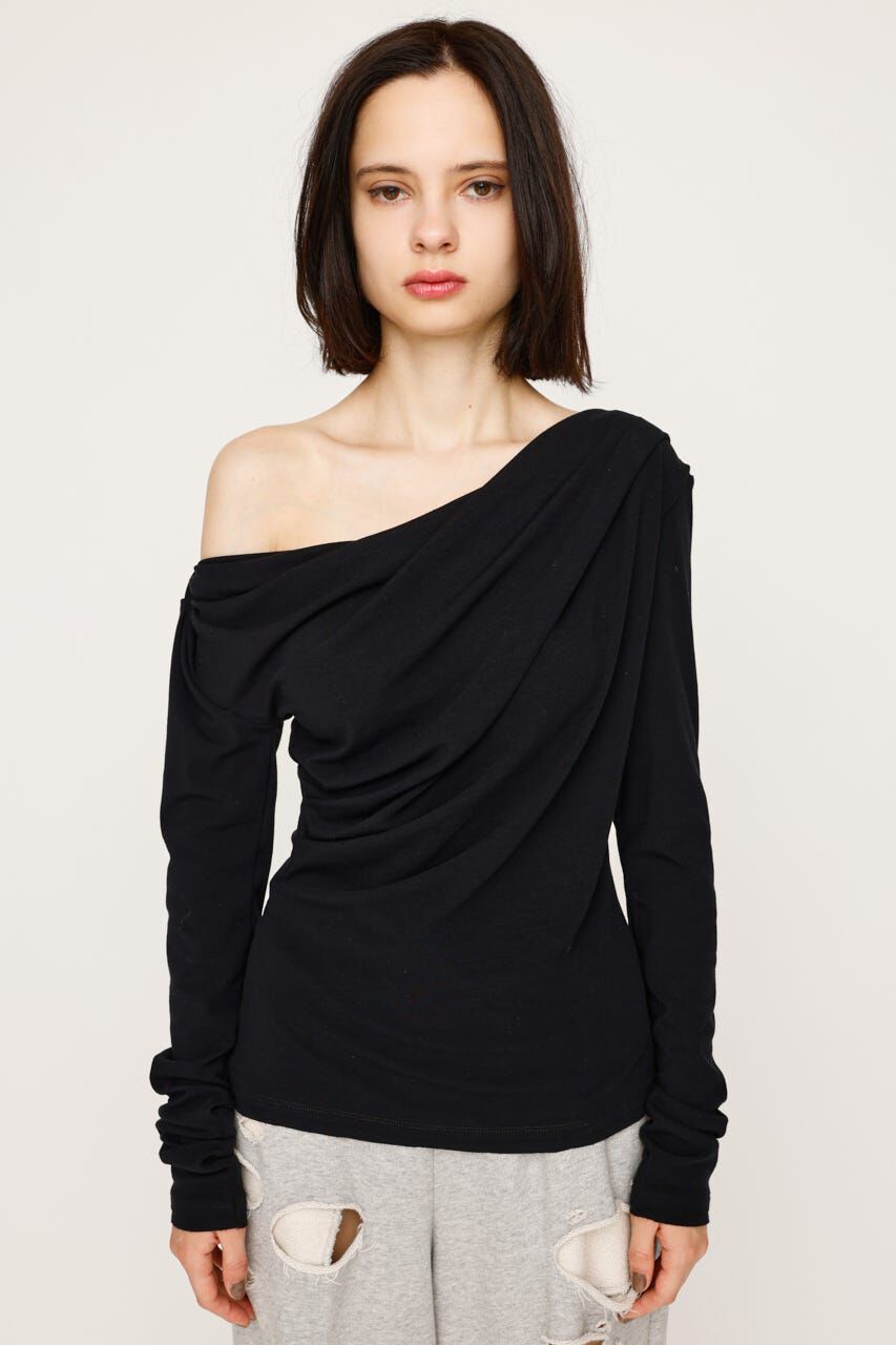 SLY「OFF SHOULDER CUT トップス」|Tシャツ・カットソー|