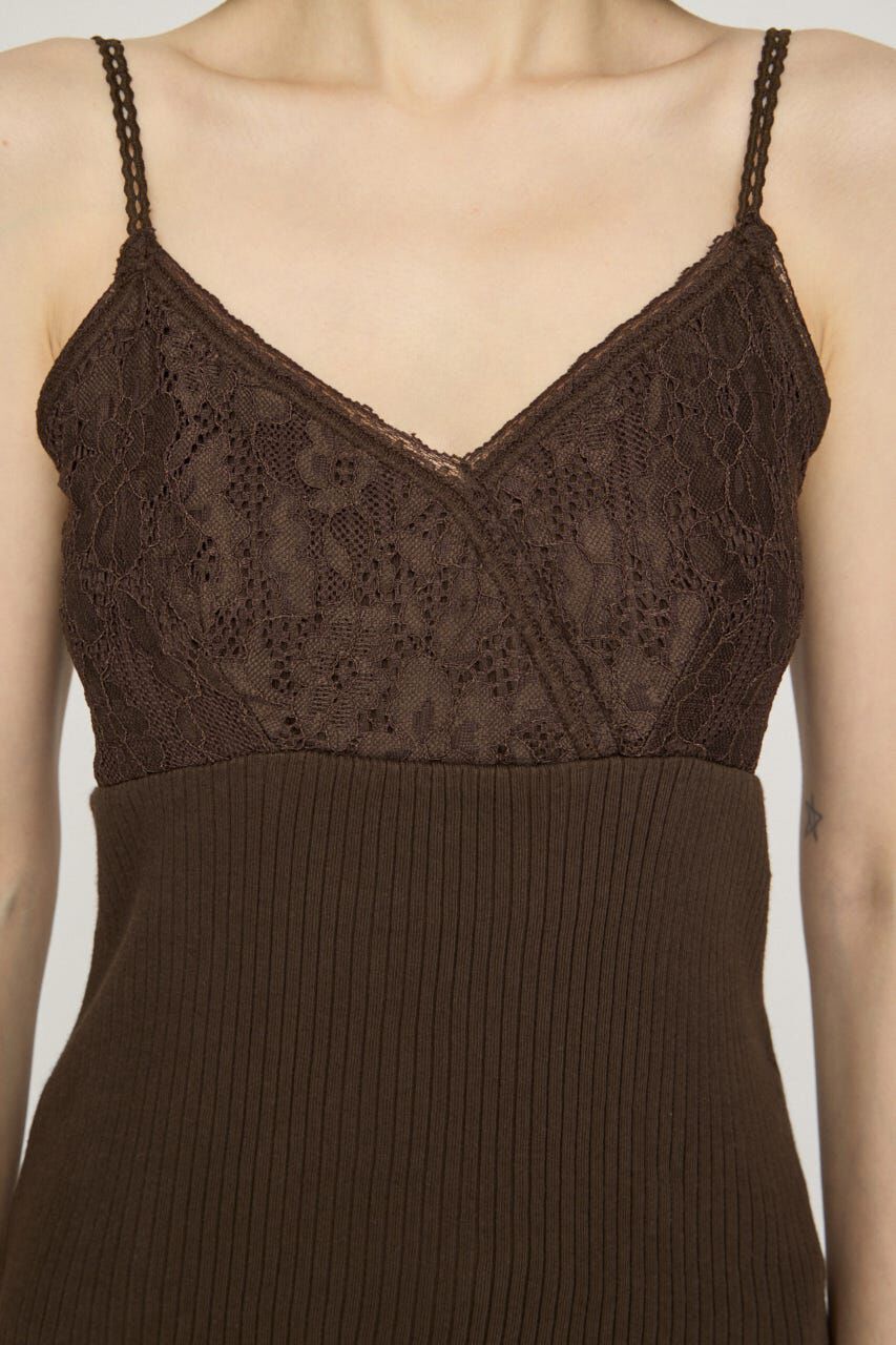 SLY「LACE DOCKING CAMI トップス」|キャミソール|