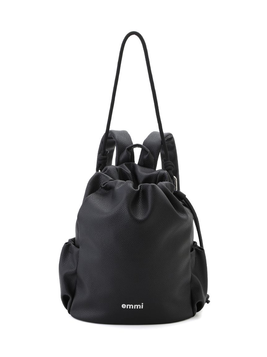 emmi atelier「emmiロゴ2wayバックパック」|リュック|