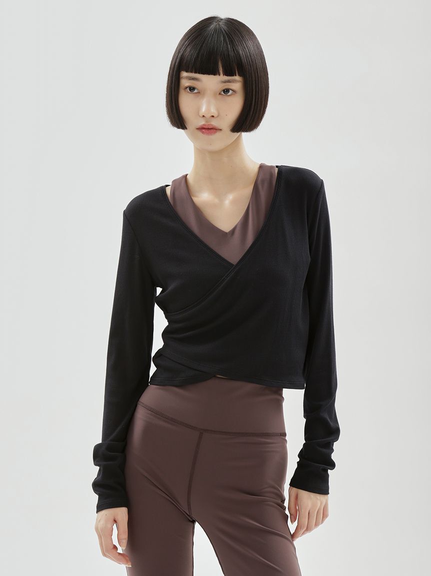 emmi atelier「【W&T】ウエストギャザーカップ付きタンク」|その他|