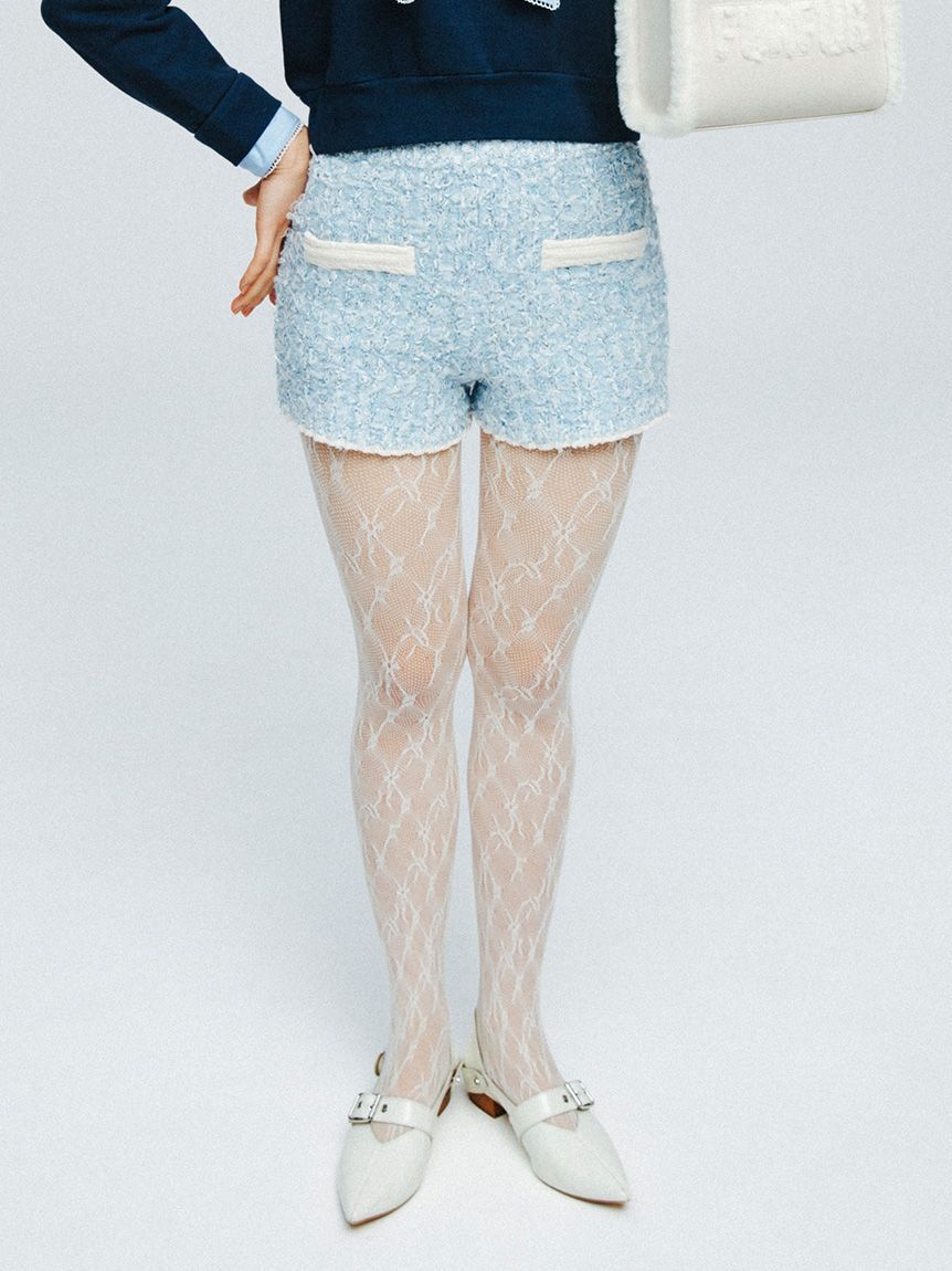 FURFUR「ファンシーツイードニットパンツ」|その他|