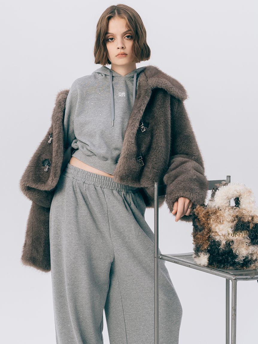 FURFUR「ビジュークロップドフーディー」|スウェット・ジャージ|