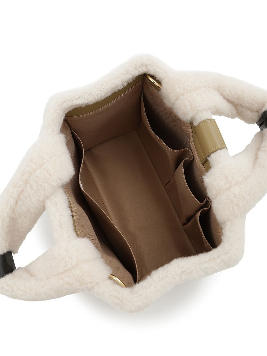 FURFUR「【WEB・一部店舗限定カラー】ムートンロゴトートバッグ」|トートバッグ|
