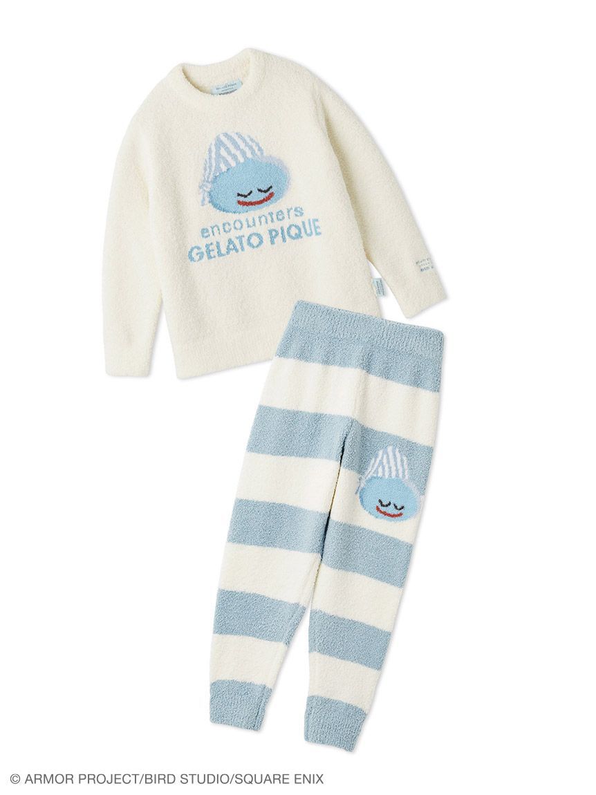 GELATO PIQUE KIDS & BABY「【ドラゴンクエスト】【キッズ】ベビモコプルオーバー&ボーダーロングパンツセット」|ルームウェア|