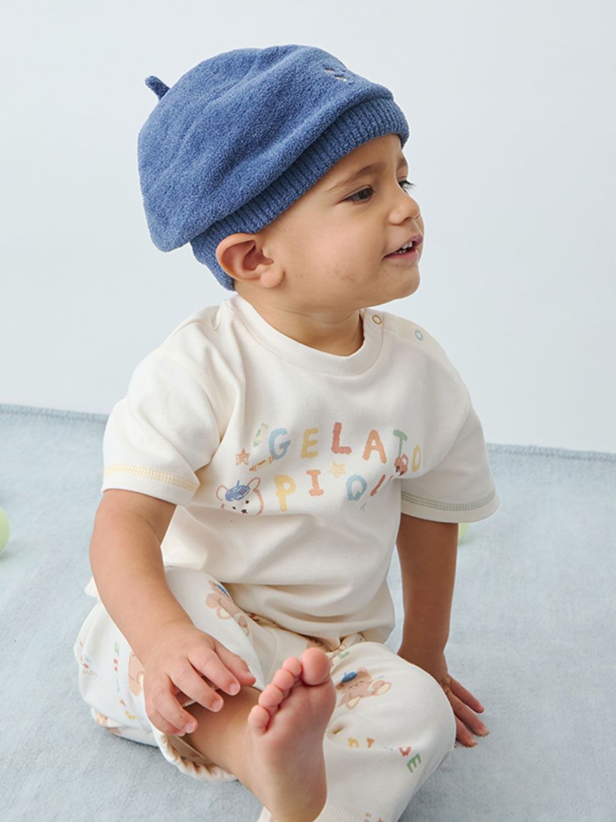 GELATO PIQUE KIDS & BABY「【KIDS】エアリーモコベレー帽」|ハンチング・ベレー帽|