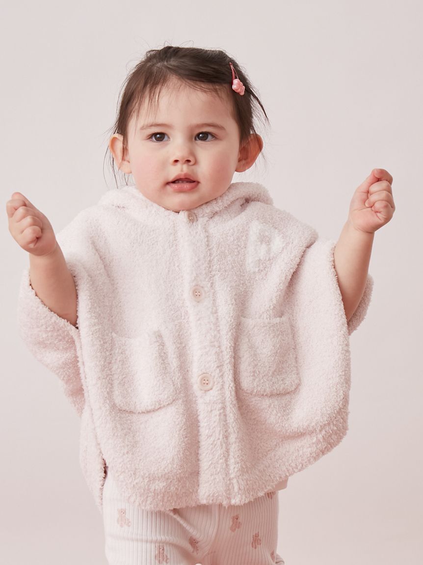 GELATO PIQUE KIDS & BABY「【ラッピング済み】【BABY】パウダーベアポンチョ&スタイセット BOX付き」|その他ベビー用品|