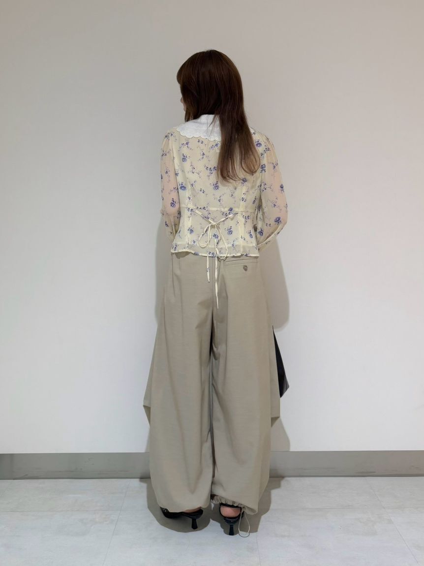 LILY BROWN「クラシカルパターンブラウス」|シャツ・ブラウス|