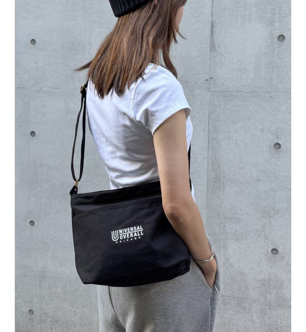 ikka「UNIVERSAL OVERALL キャンバスショルダーバッグ」|その他|