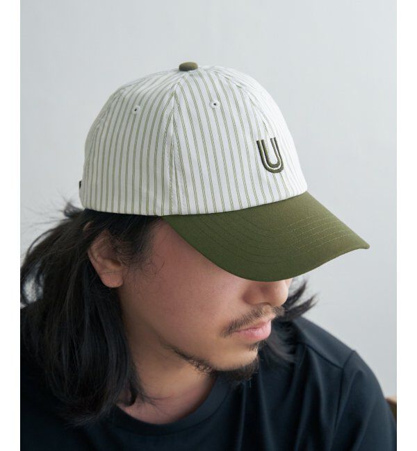 ikka「UNIVERSAL OVERALL ユニバーサルオーバーオール ストライプキャップ」|その他|