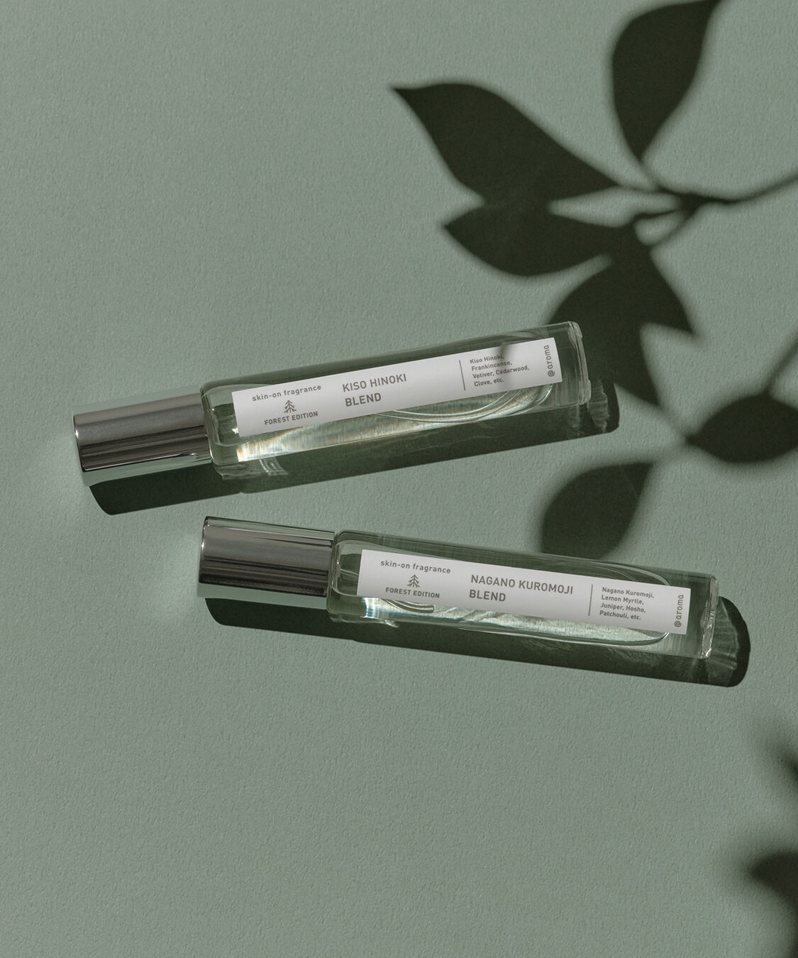 アットアロマ「【香るNAGANO】skin-on fragrance 木曽檜ブレンド 9mL」|アロマ・ルームフレグランス|