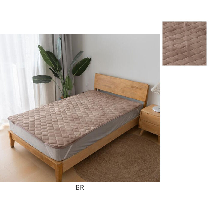 BACKYARD FAMILY「敷きパッド シングル フランネル 通販 敷パット ベッドパッド 敷き毛布 厚手 あたたかい 暖かい」|ブランケット|