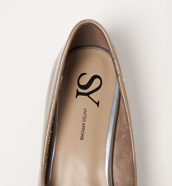 SY UNITED ARROWS「＜SY＞ポインテッドリボン フラット15&uarr;」|パンプス|