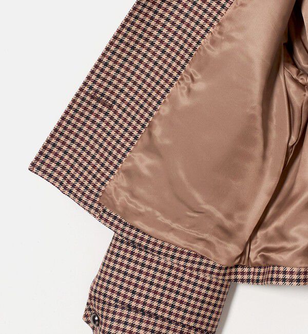 UNITED ARROWS「T/W ショート ジャケット」|ステンカラーコート|