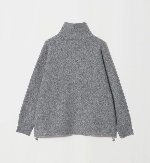 UNITED ARROWS「ジップ アップ プルオーバー ニット」|ニット・セーター|
